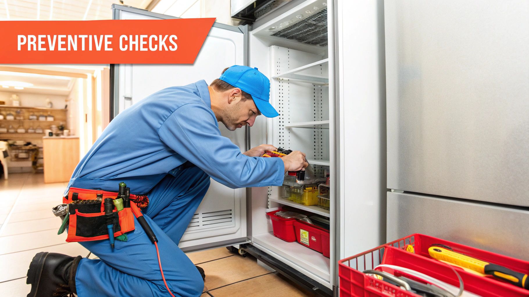 A Pro's Guide to Walk-In Refrigerator Repair 4 Image