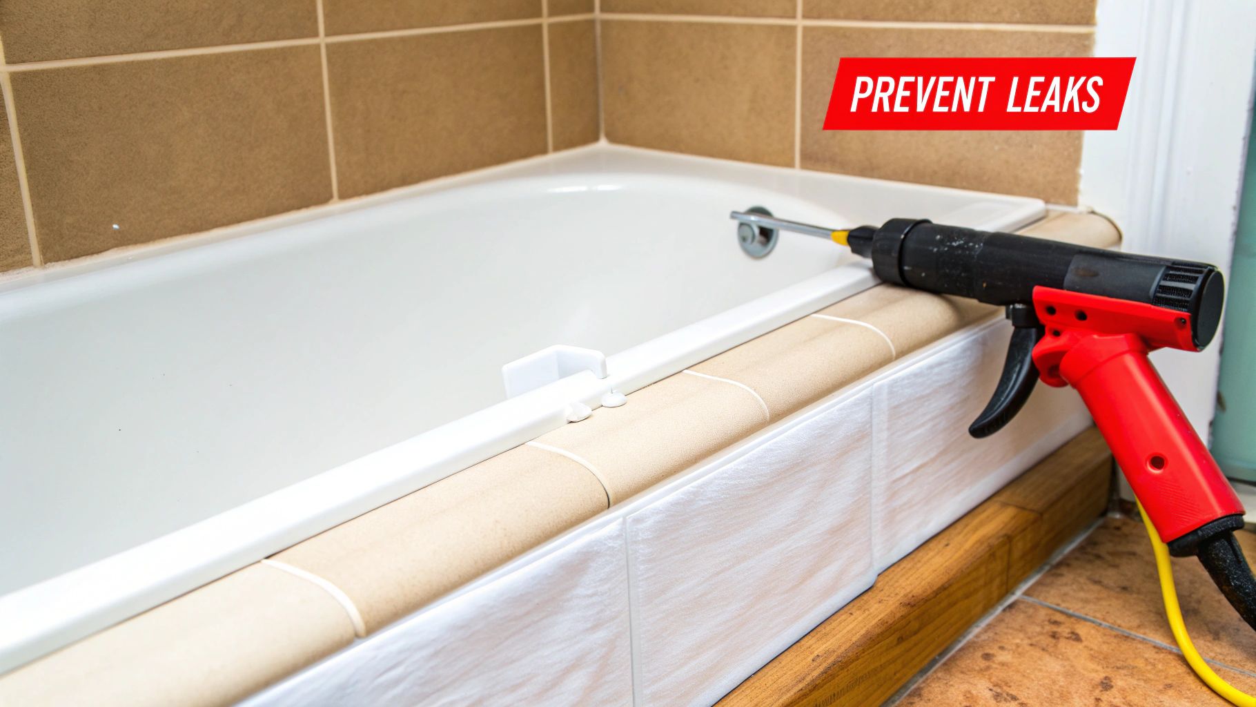 A clean, well-maintained bathtub drain, representing the goal of preventative maintenance.