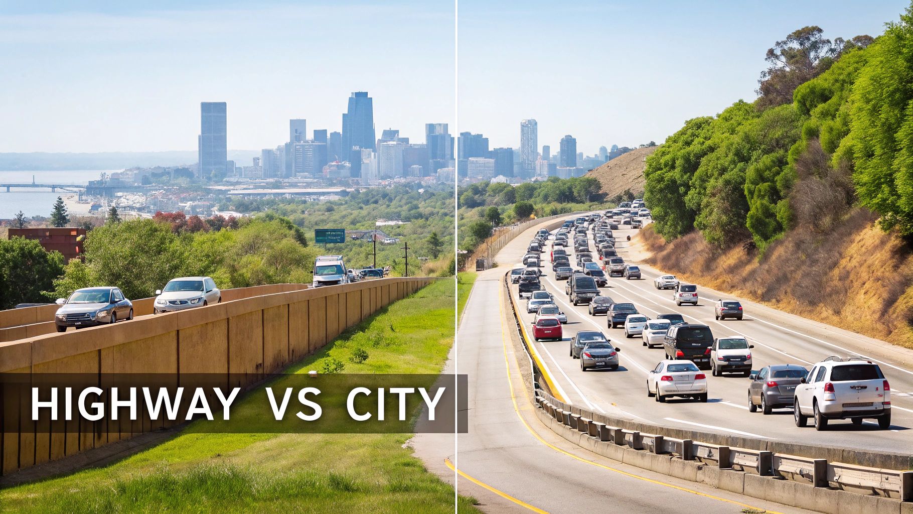 A long, open highway stretching into the distance, representing smooth, consistent driving.