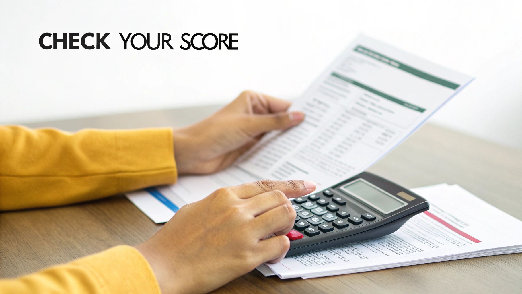 A person reviewing their financial documents on a laptop with a focused expression.
