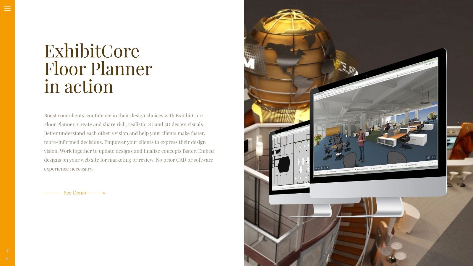 ExhibitCore Floor Planner