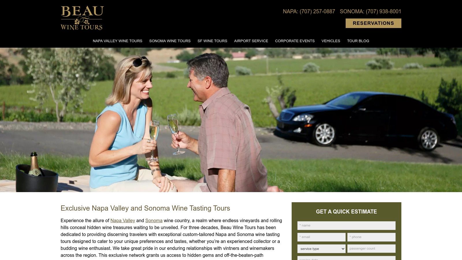 Beau Wine Tours