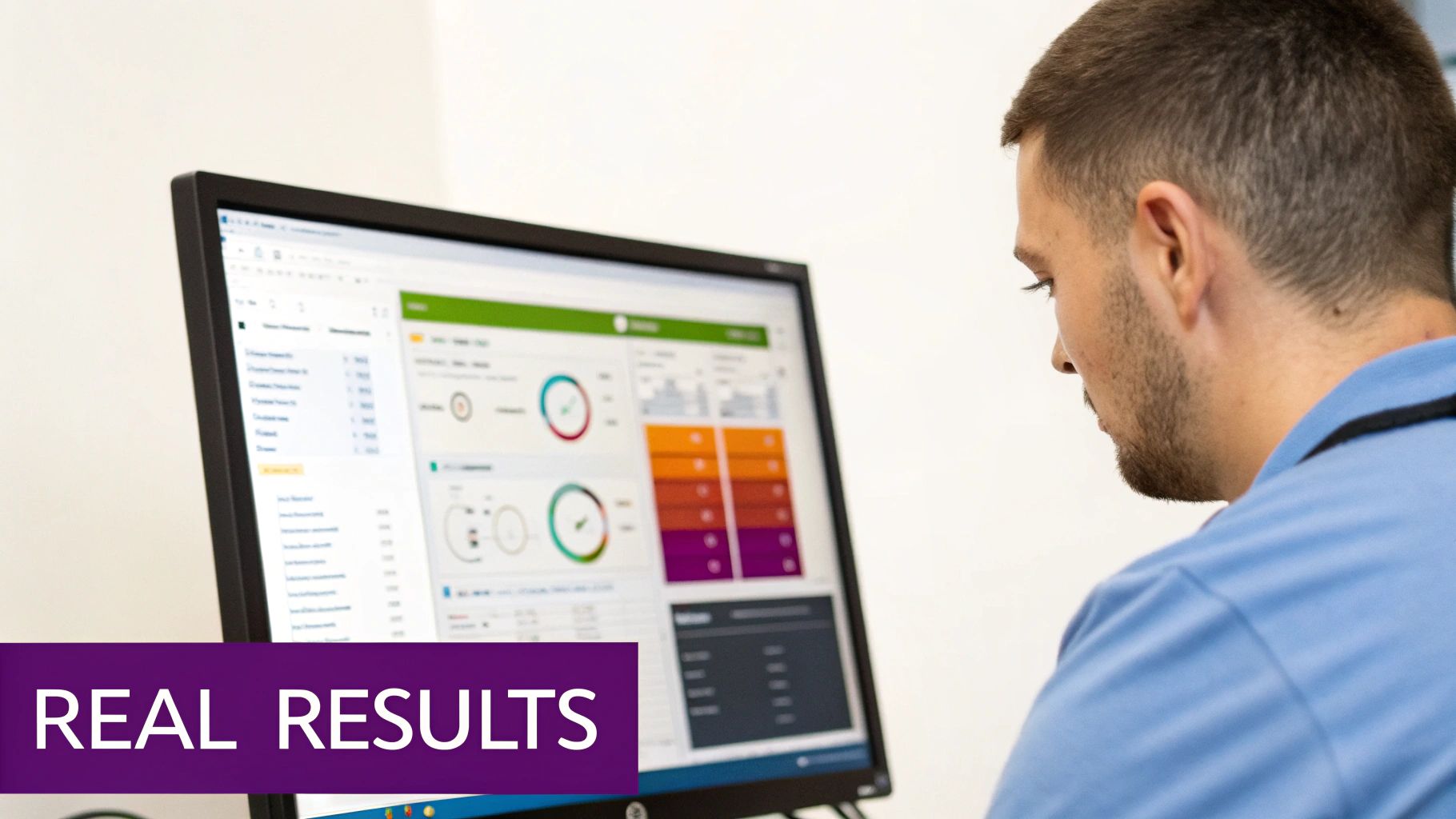 Team collaborating on a project with specialist IT support