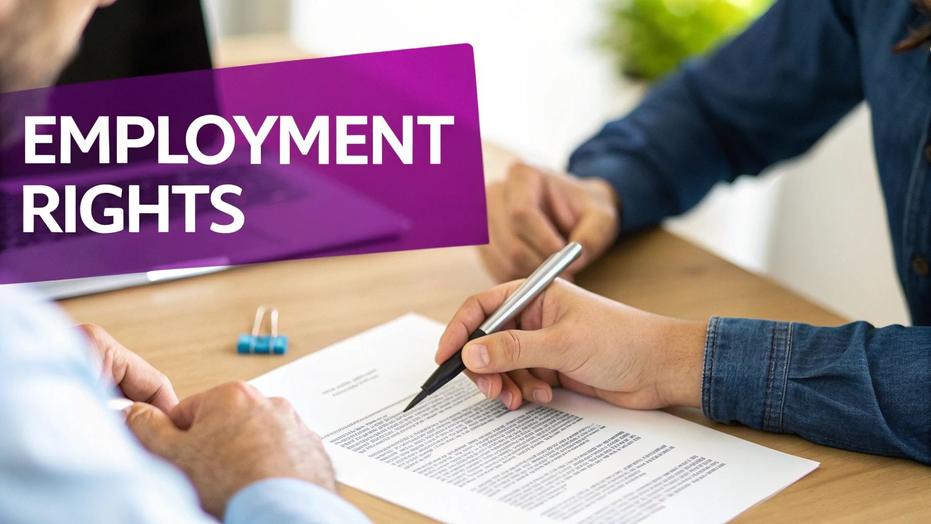 A close-up shot of a Gavel and law books, symbolising legal compliance and employment law.