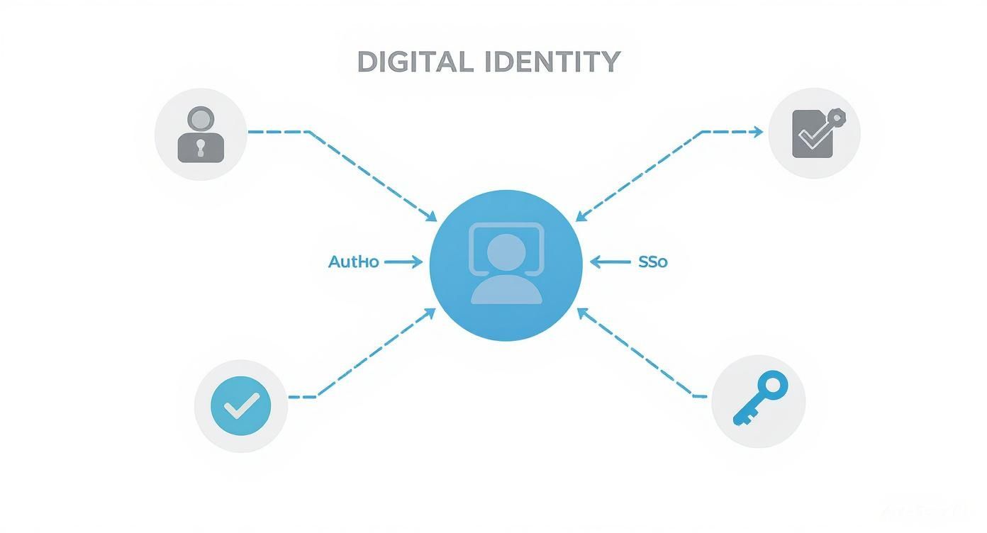 Infographic about what is azure active directory