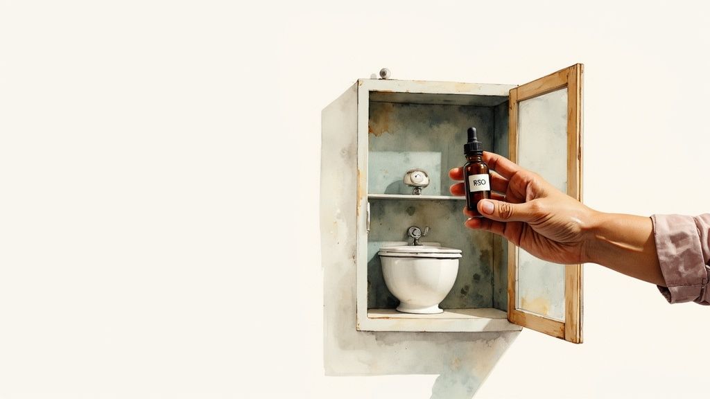 Old RSO Tincture Discovered