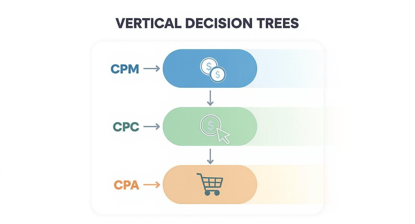 Infographic about costs of social media advertising