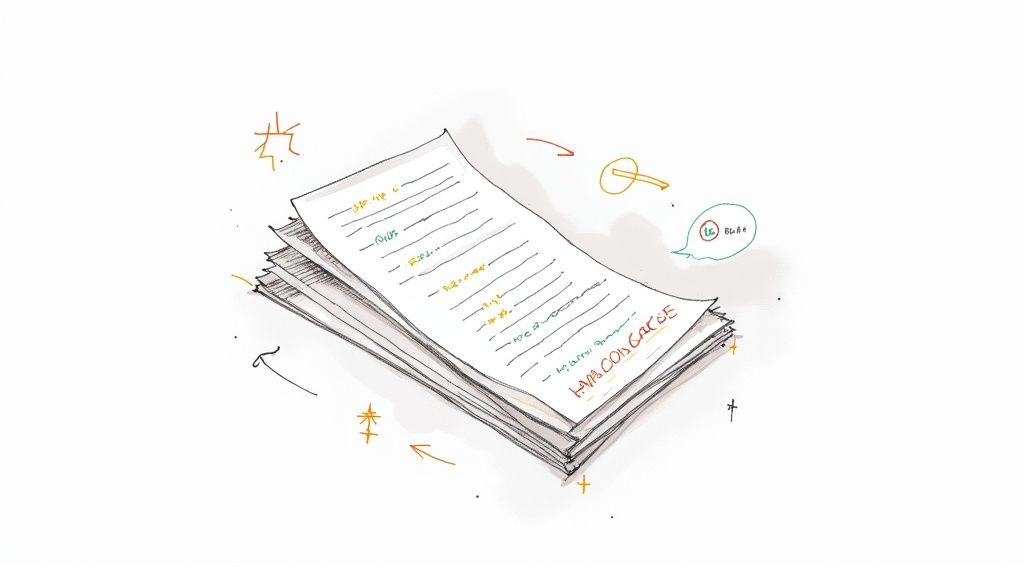 A person responding to customer reviews on a smartphone and laptop