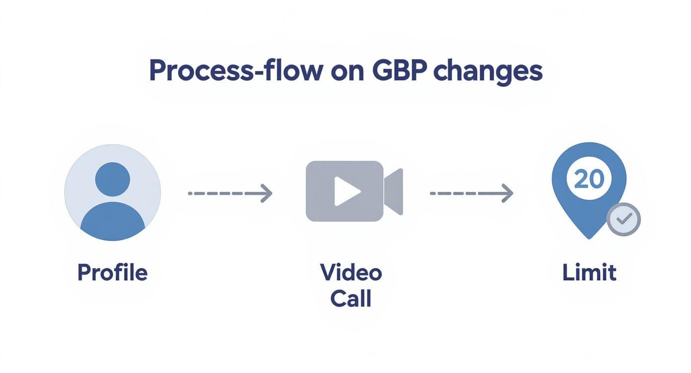 Infographic about service area business google my business