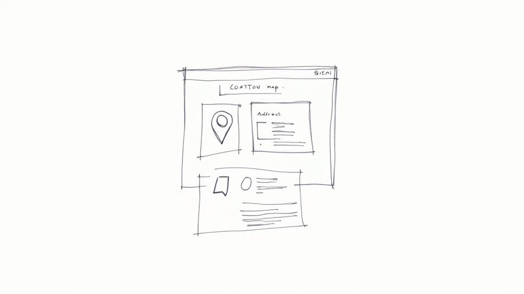 A person managing online reviews and business listings on a laptop and phone, representing a local marketing strategy.