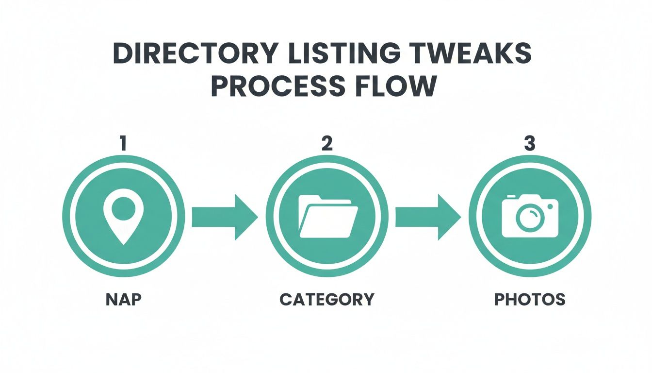 Infographic about small business directories