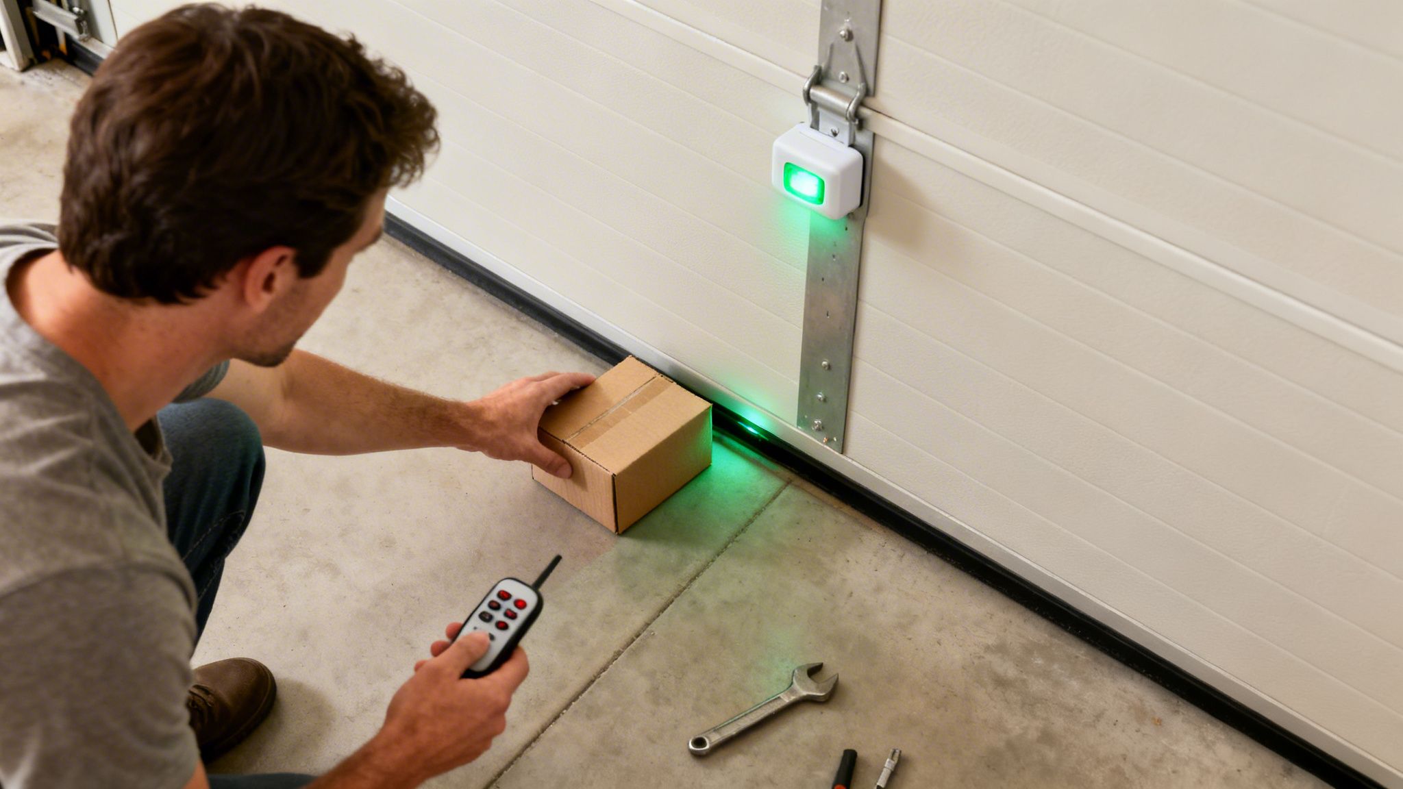 Garage Sensor A Homeowner's Guide to Safety Sensors for Garage Doors