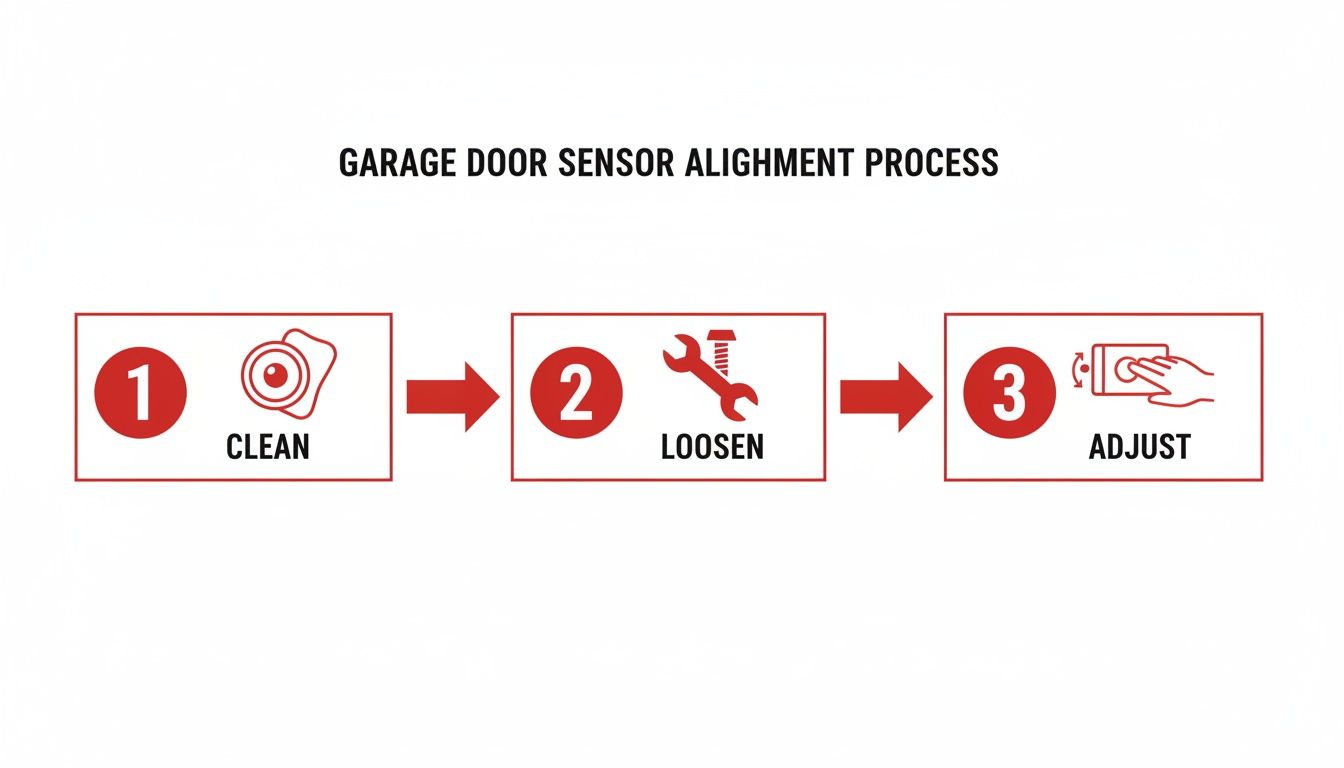 How to Align Garage Door Sensors: A Simple Guide for Homeowners