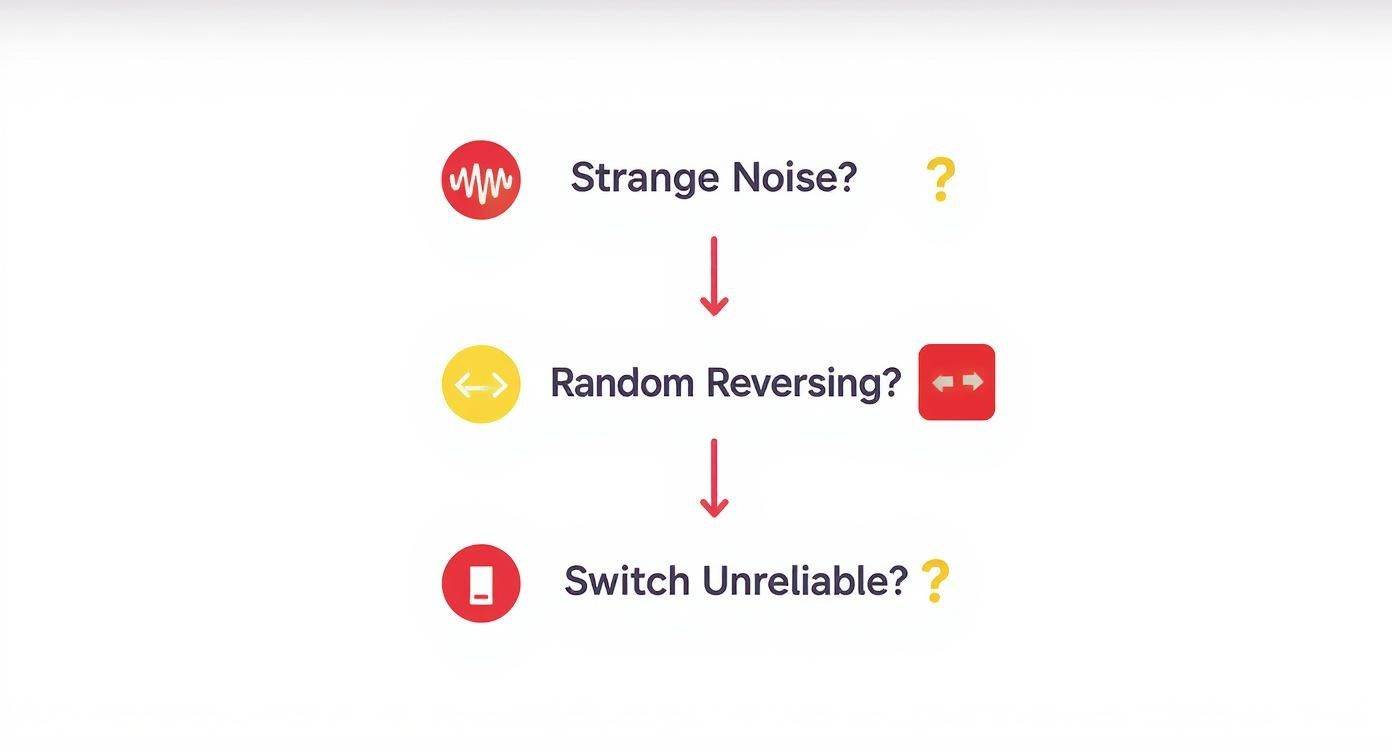 Infographic about garage door opener repair near me