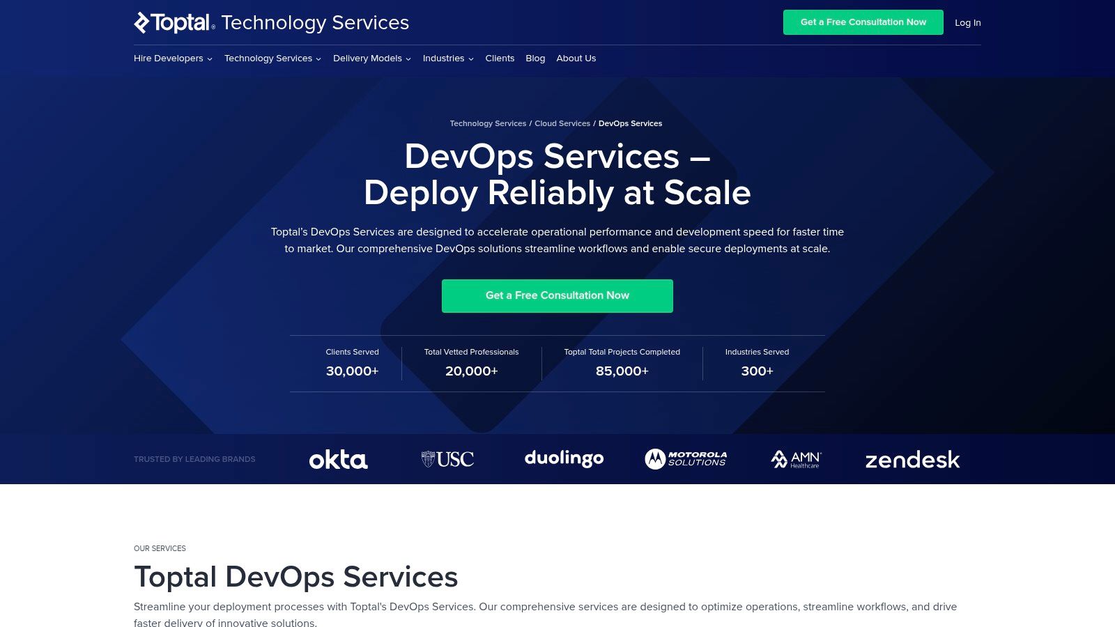 Toptal (DevOps Services)