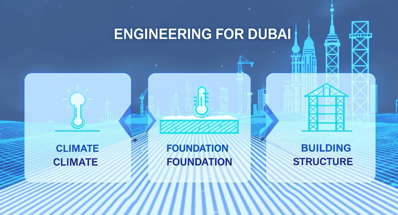 Infographic about dubai football stadium