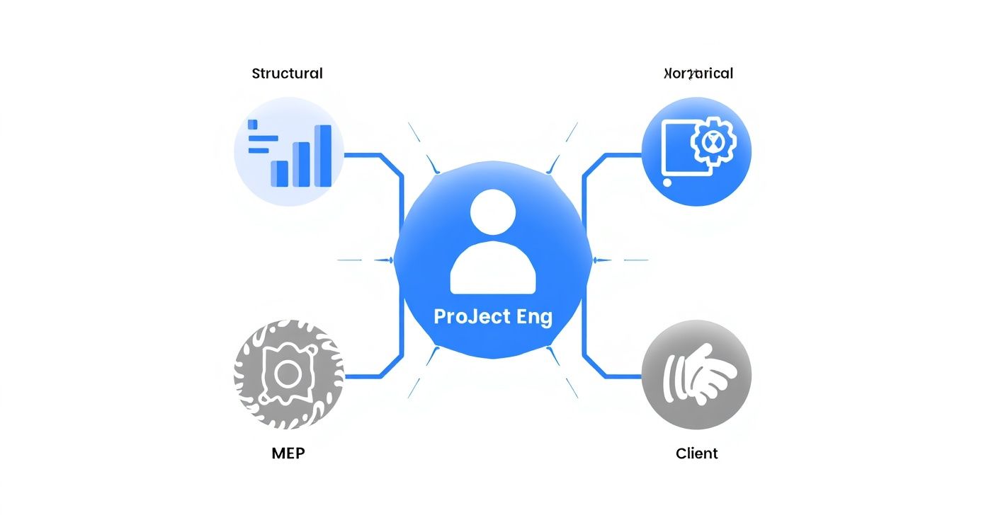 Infographic about engineer's office careers