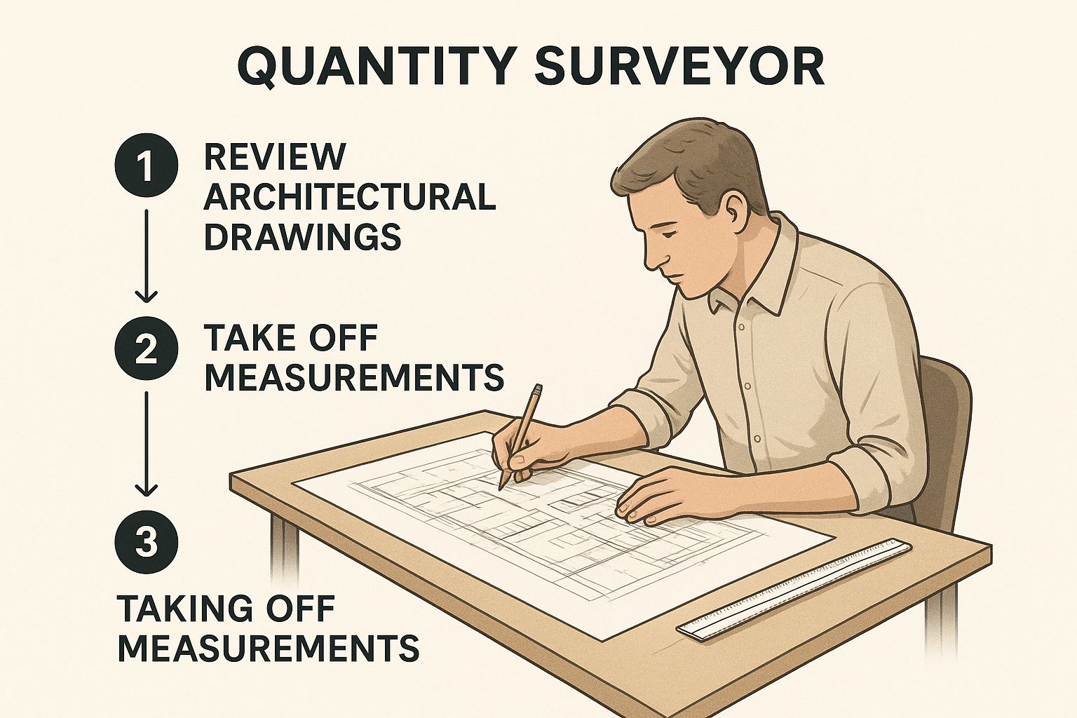 Infographic about what is boq in construction