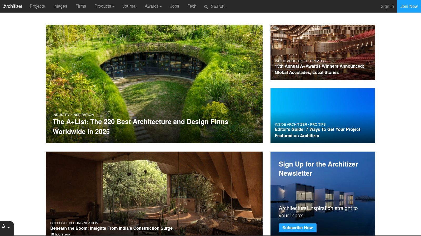 Architizer – Firm Directory and UAE Best-Firms Guides