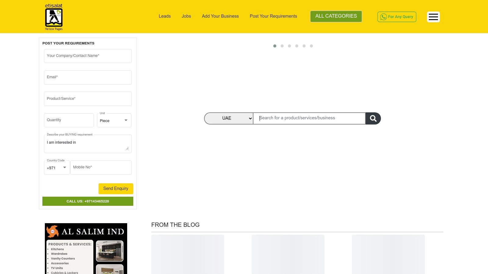 Etisalat Yellow Pages UAE