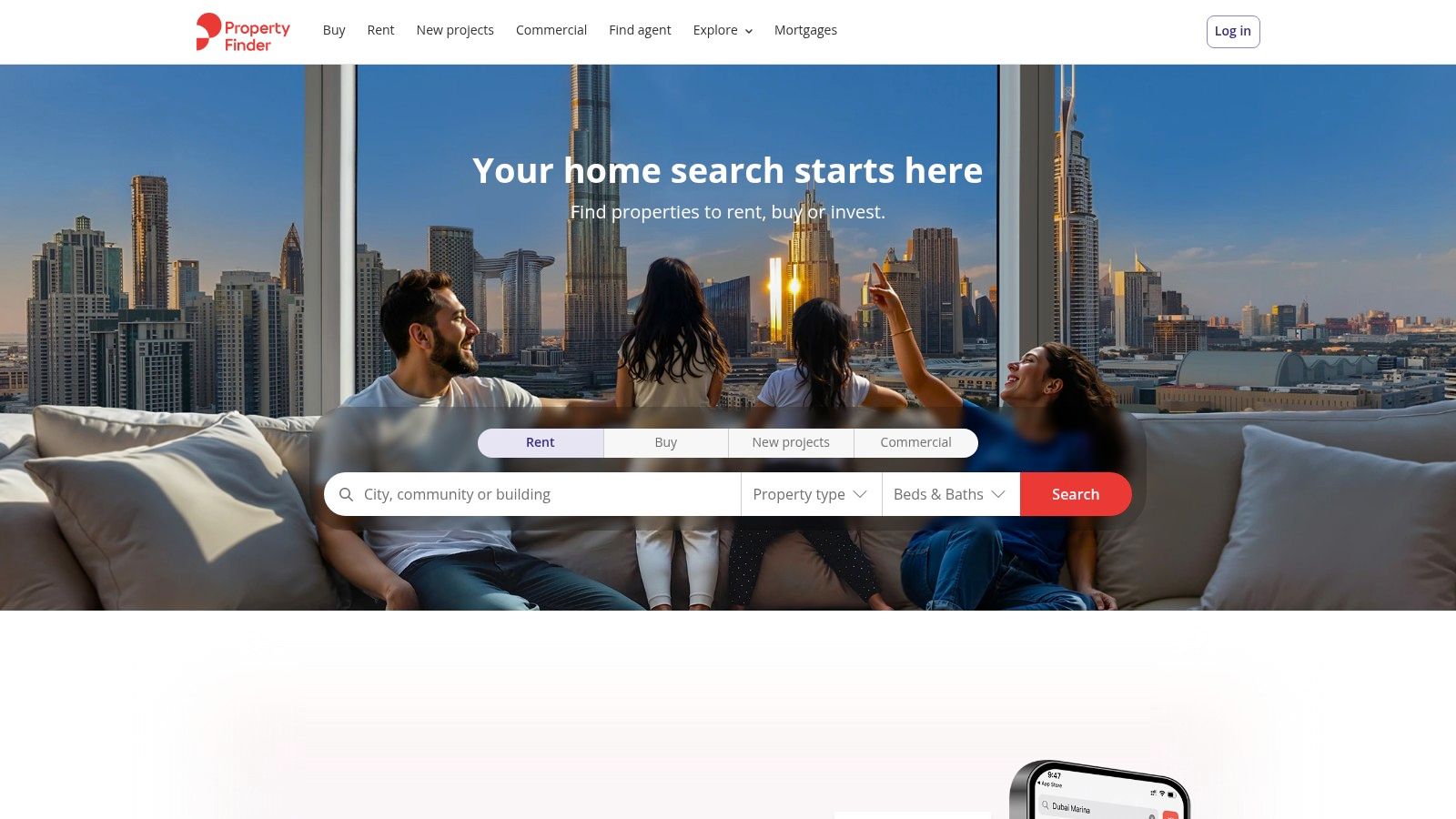 Property Finder UAE – Business Central Tower A and Business Central