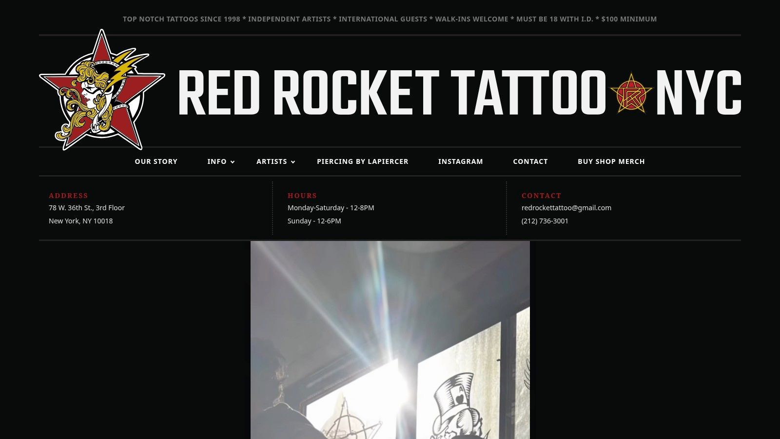 Red Rocket Tattoo