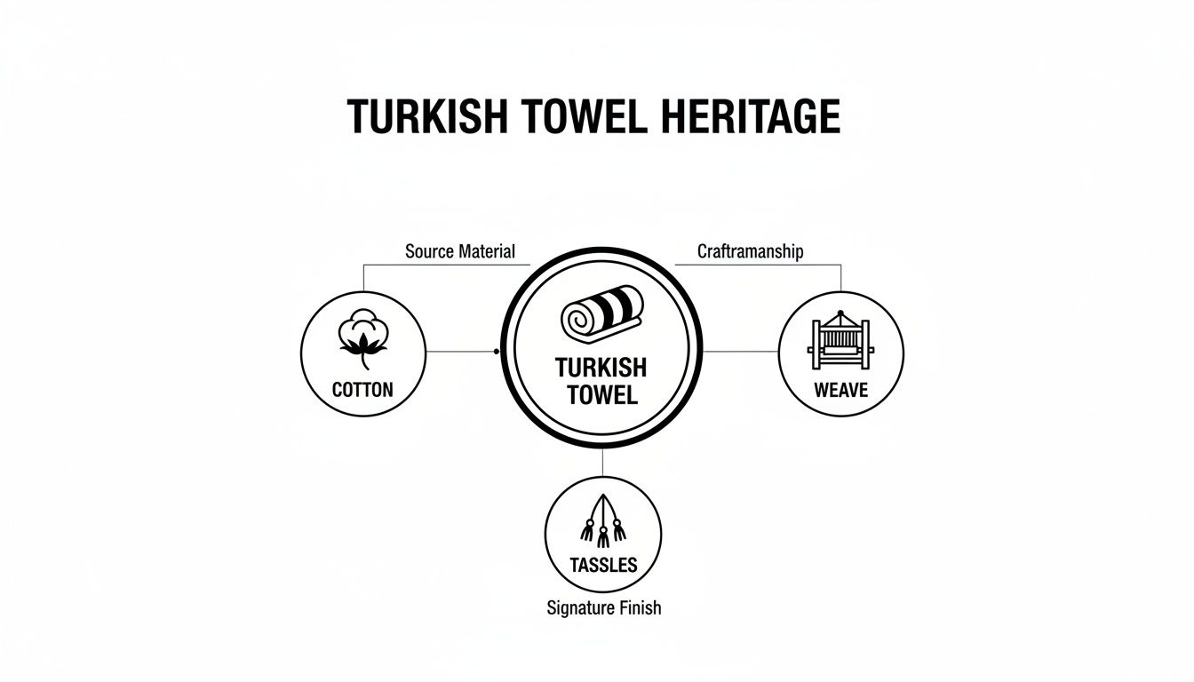 Infographic about turkish towels new zealand