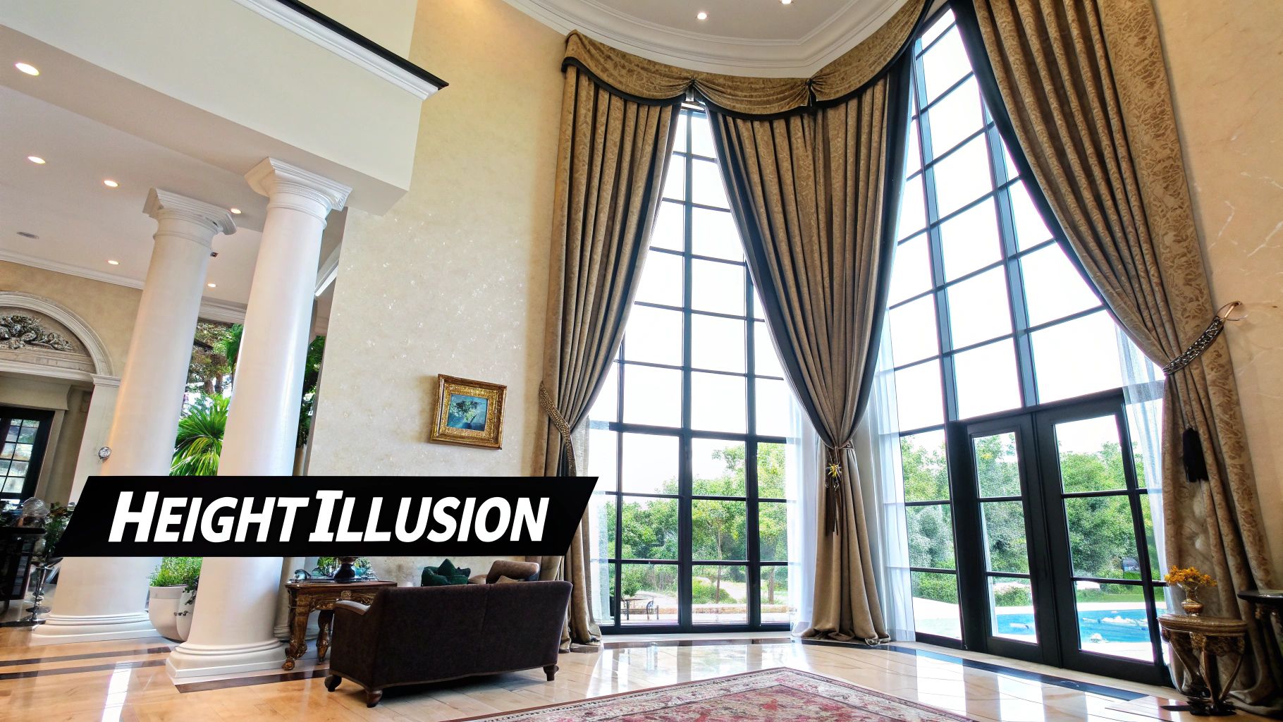 Floor-to-Ceiling Dramatic Panels