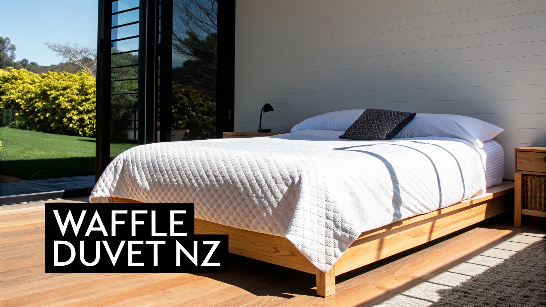 Waffle Weave Bedding