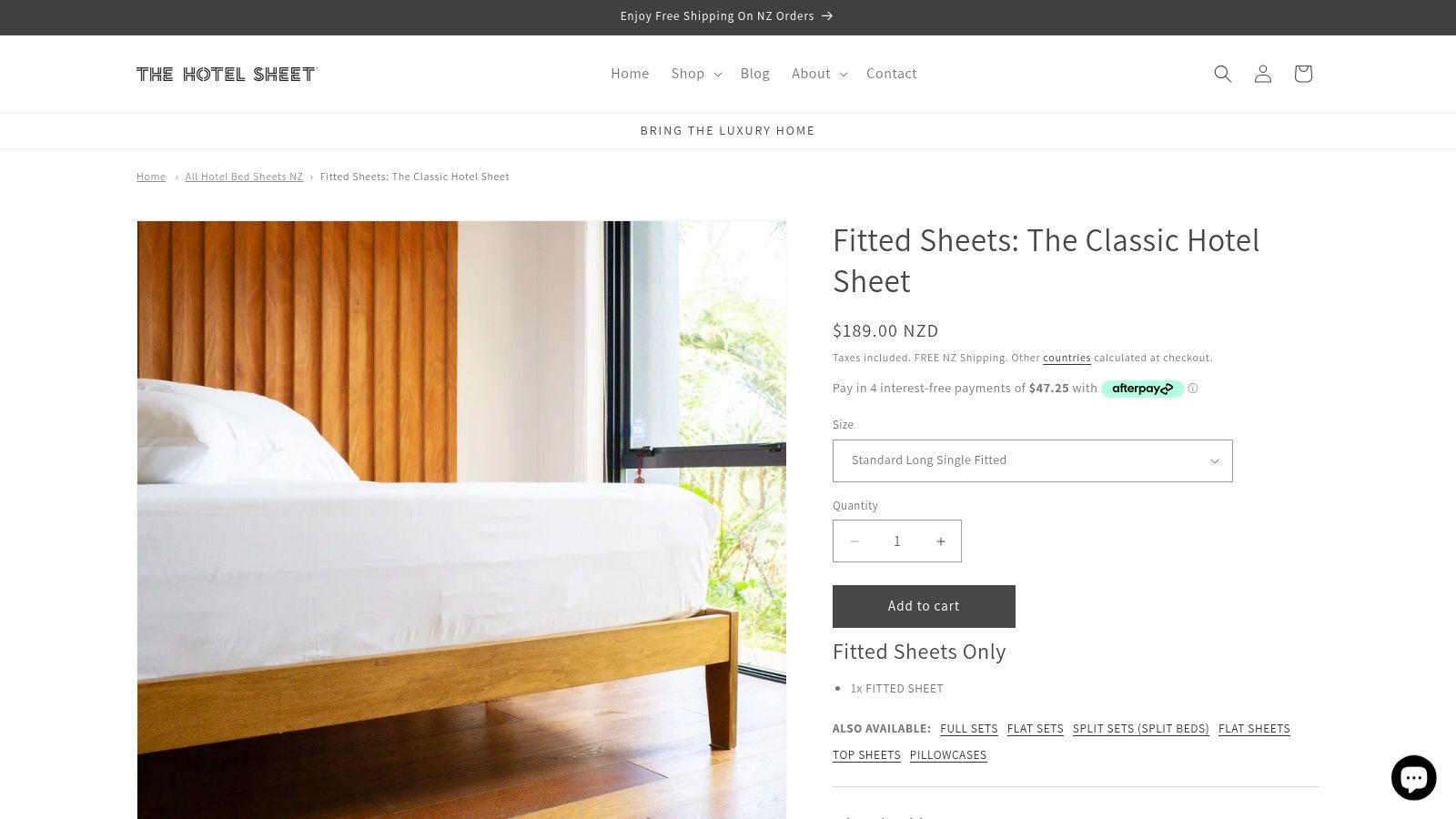 The Hotel Sheet