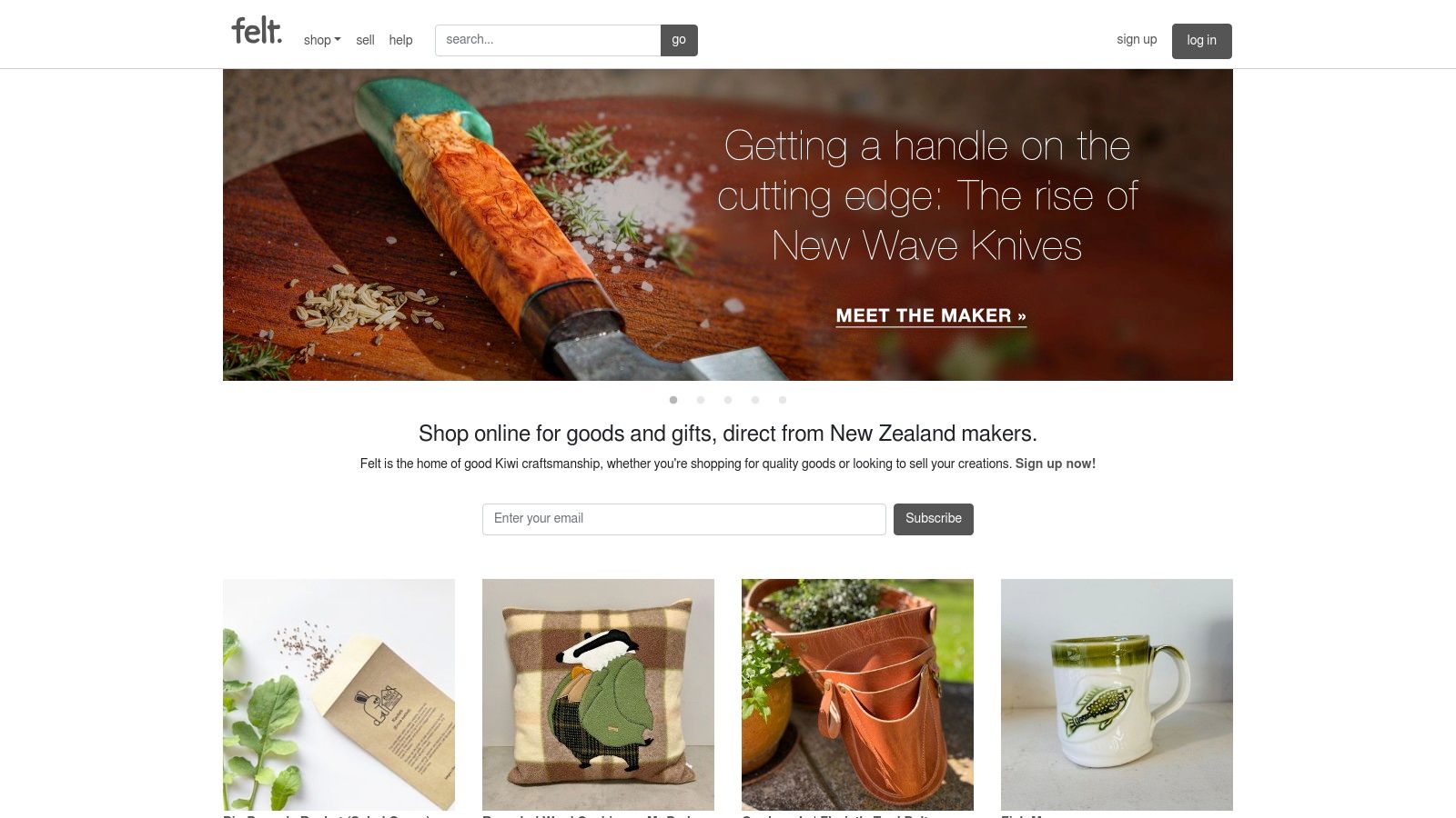 Felt (New Zealand’s handmade marketplace)