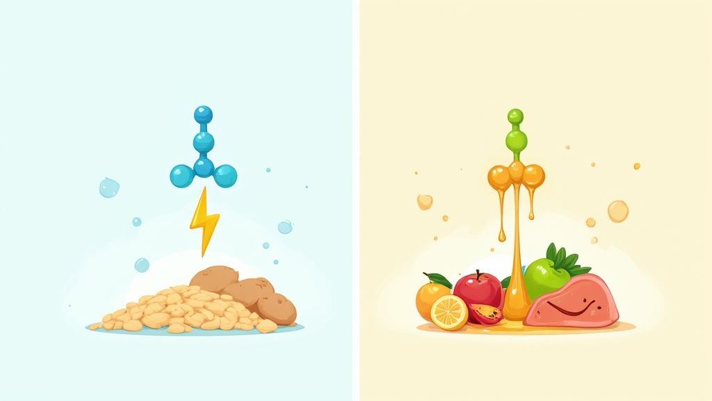 Difference between glucose and fructose: A Health Guide