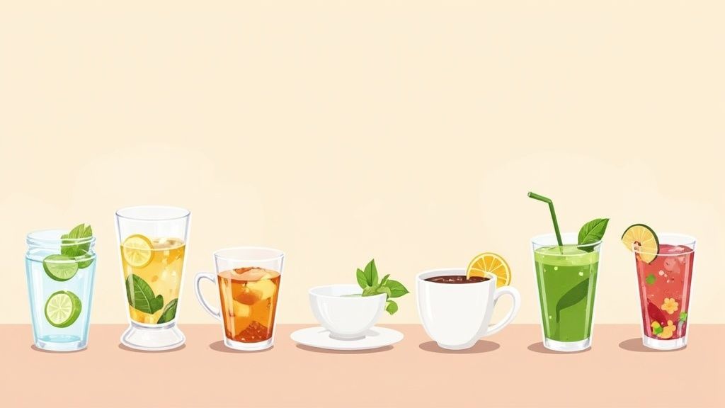 7 Best Drinks Without Caffeine and Sugar for 2025