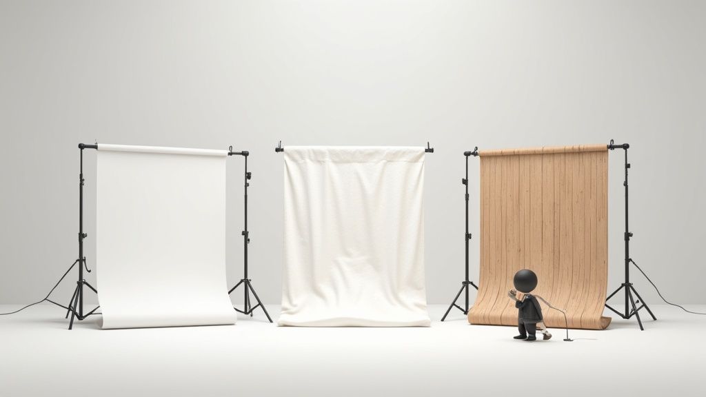 Choosing Product Photography Backdrops That Sell