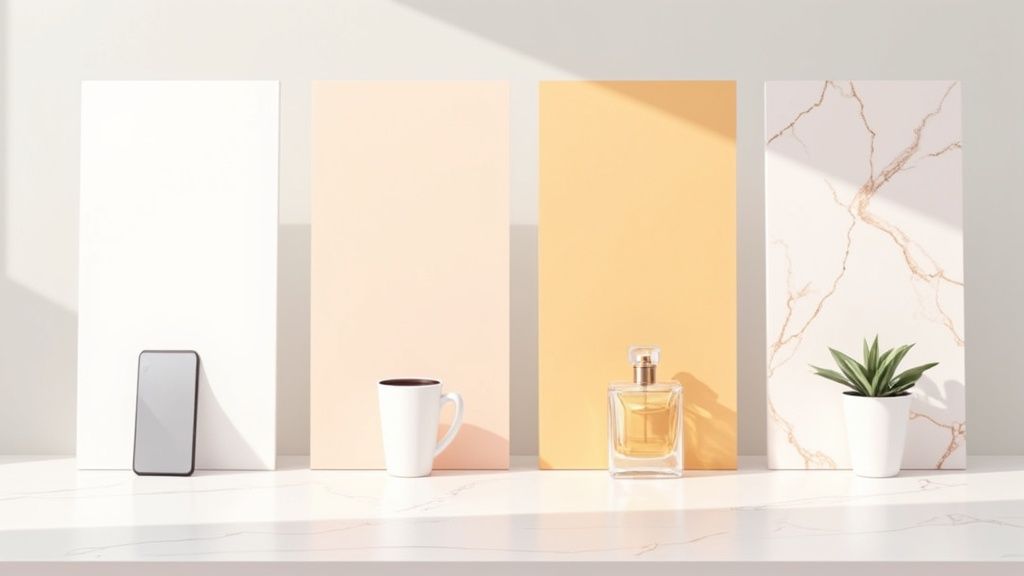 Choosing Backgrounds for Product Photos