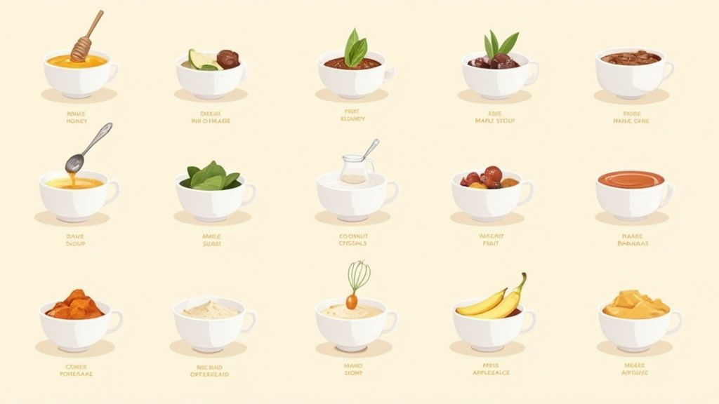 9 Healthy Alternatives to Sugar to Try in 2025