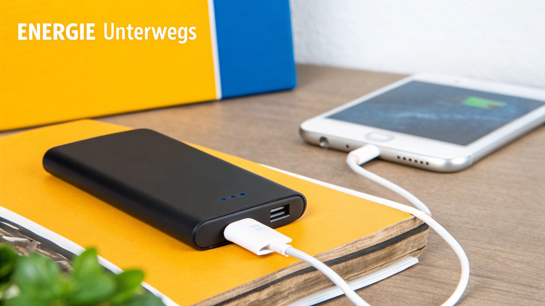 Portable Power Bank (20,000mAh+)