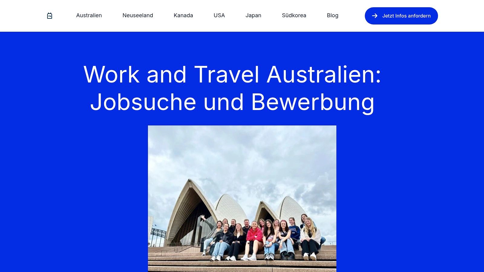 Work and Travel Australien – Jobsuche und Bewerbung