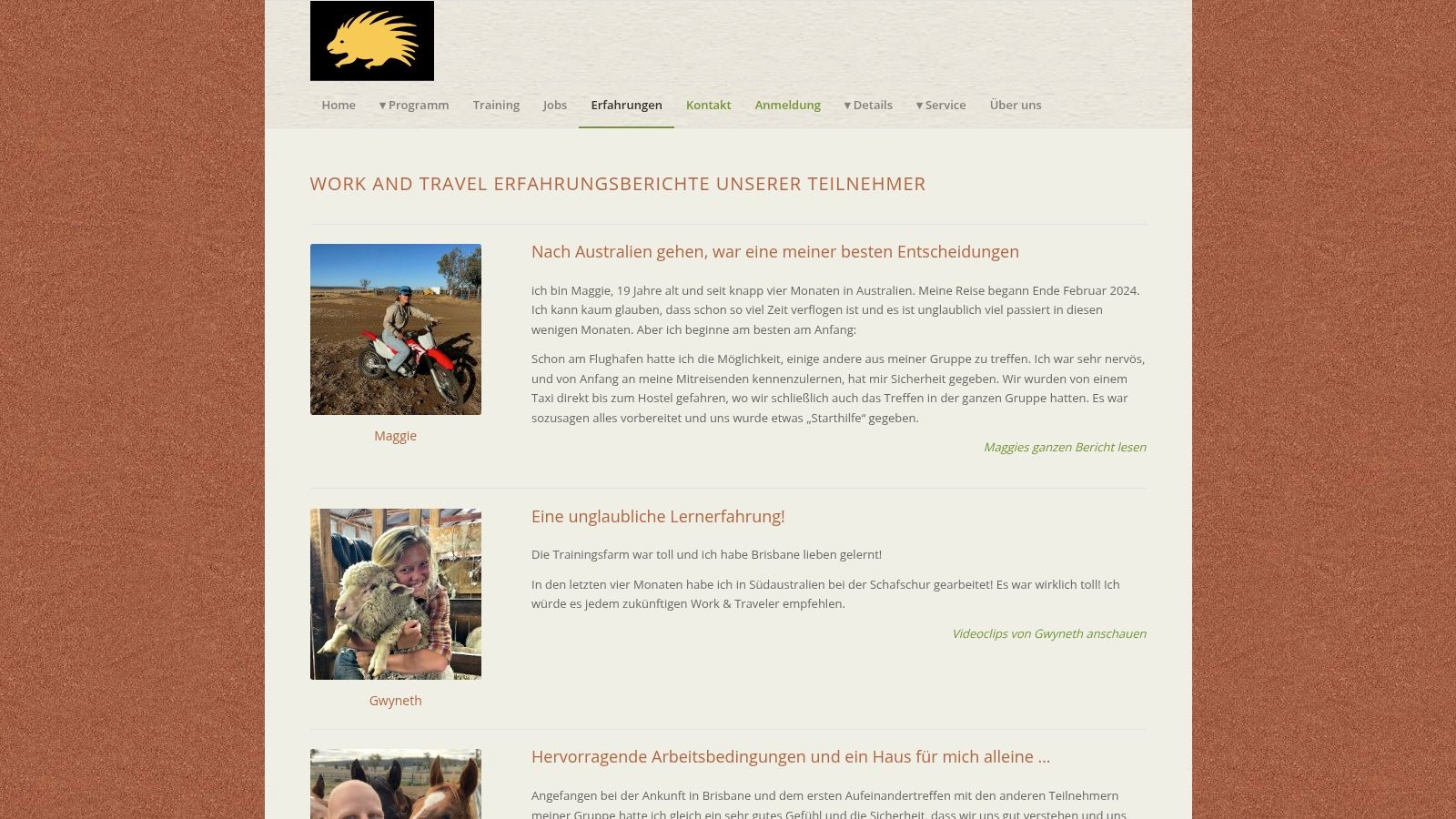 Work-n-Travel-Australien.de – Anbieter mit Teilnehmer-Erfahrungen
