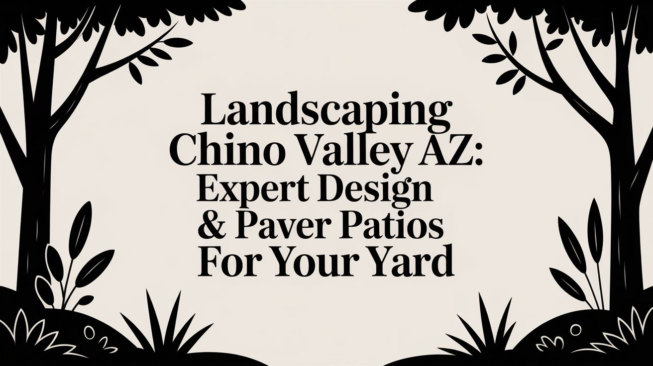 Your Expert Guide to Landscaping in Chino Valley, AZ
