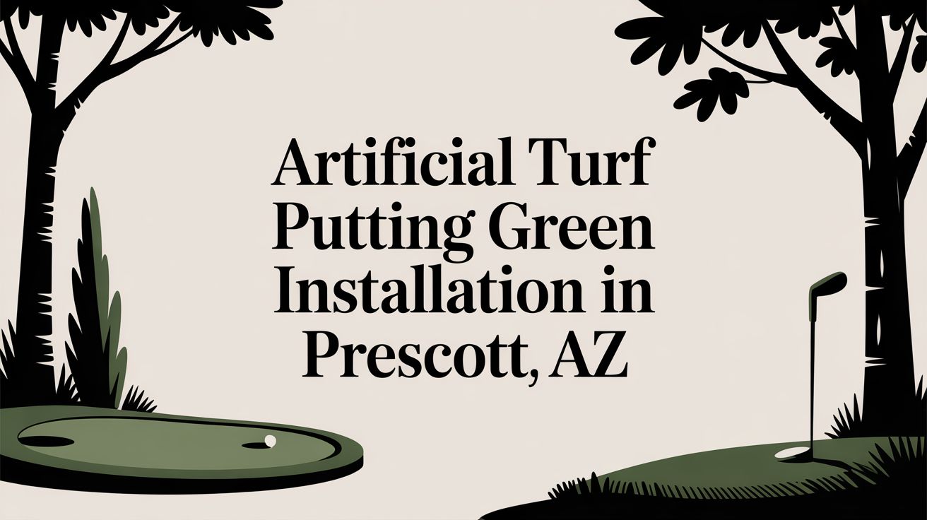 Your Guide to Artificial Turf Putting Green Installation in Prescott, AZ