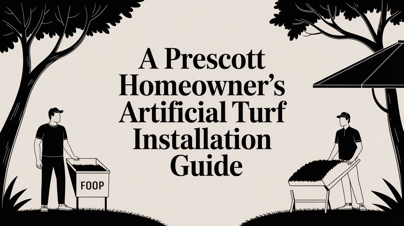 Your Complete Artificial Turf Installation Guide for Prescott Homeowners