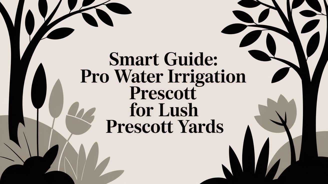 Your Expert Guide to Pro Water Irrigation in Prescott, AZ
