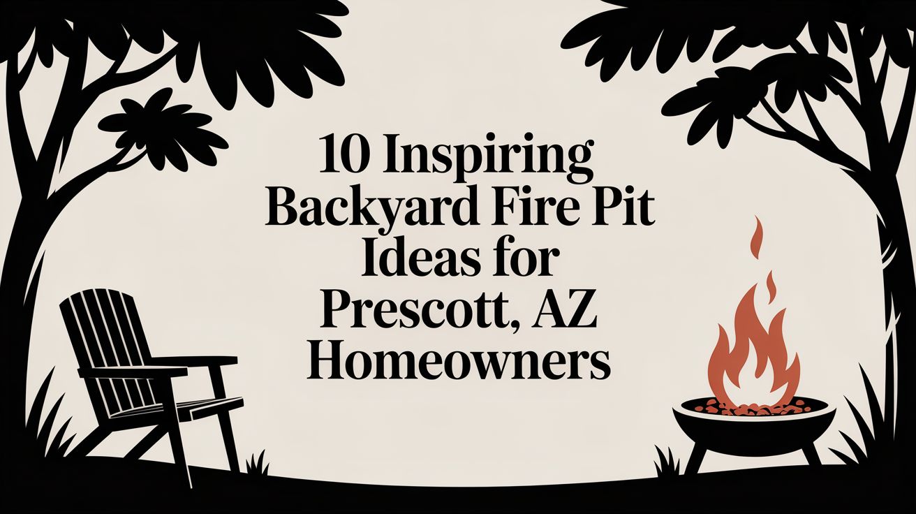 10 Inspiring Backyard Fire Pit Ideas for Prescott, AZ Homeowners