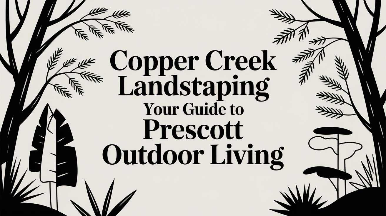 Your Expert Guide to Copper Creek Landscaping in Prescott, AZ