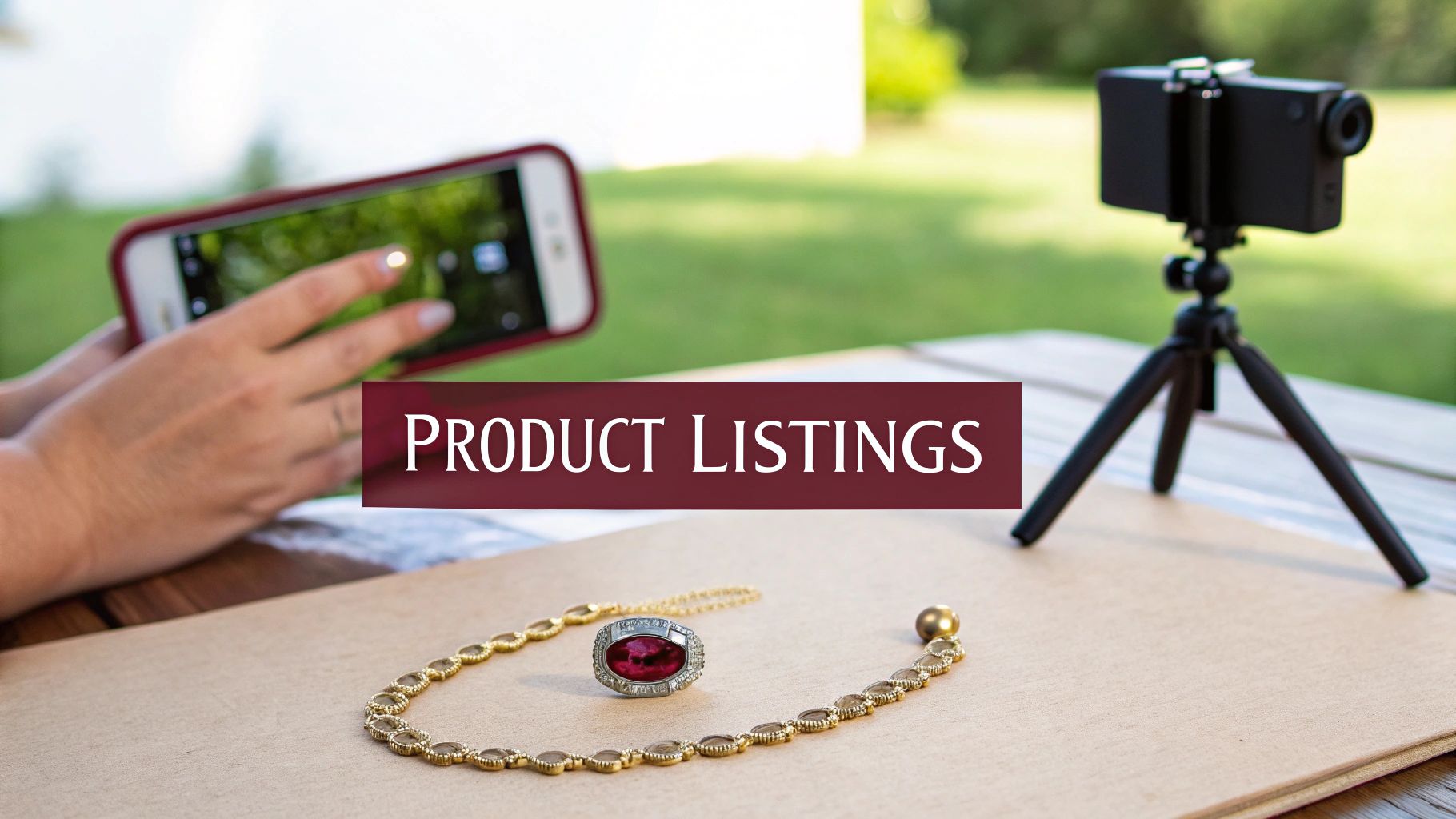 A person's hands holding a variety of rings against a plain background, demonstrating different styles and sizes.