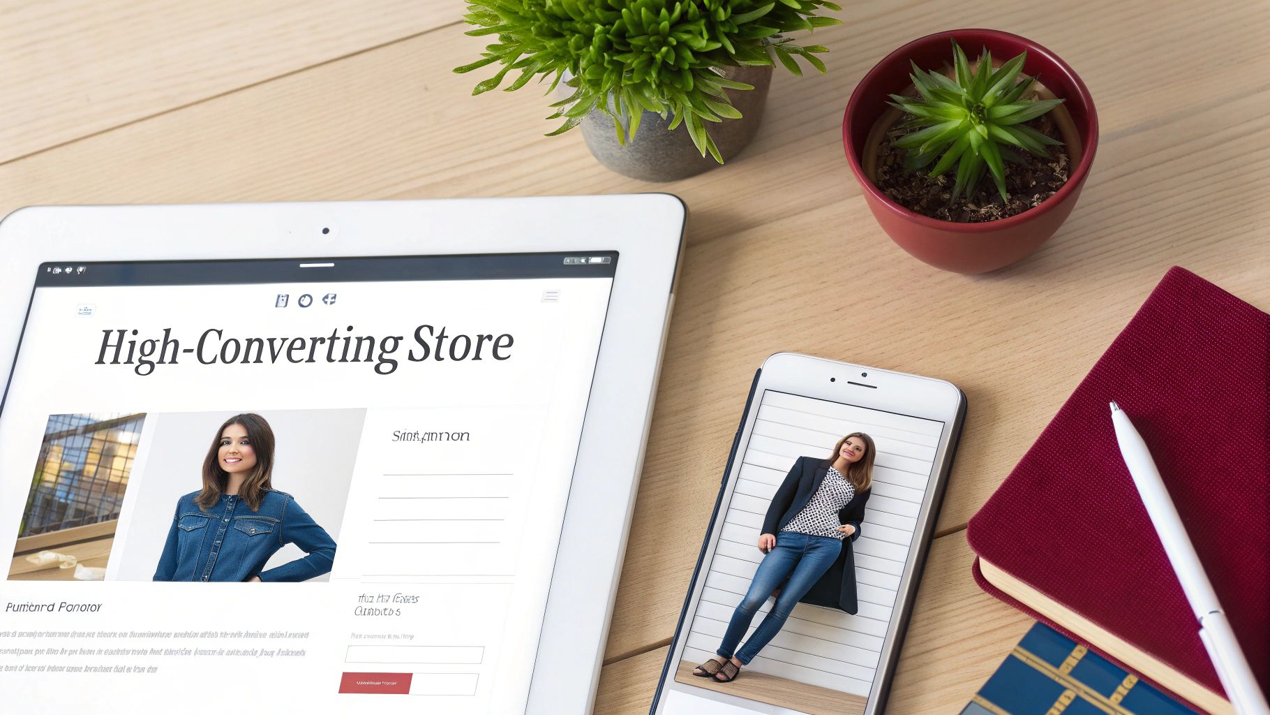 A person shopping online using their smartphone, highlighting the importance of a mobile-friendly ecommerce store.