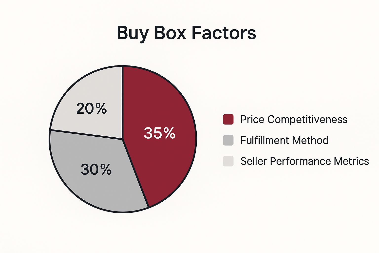 Infographic showing key data about Implement Strategic Pricing and Buy Box Optimization