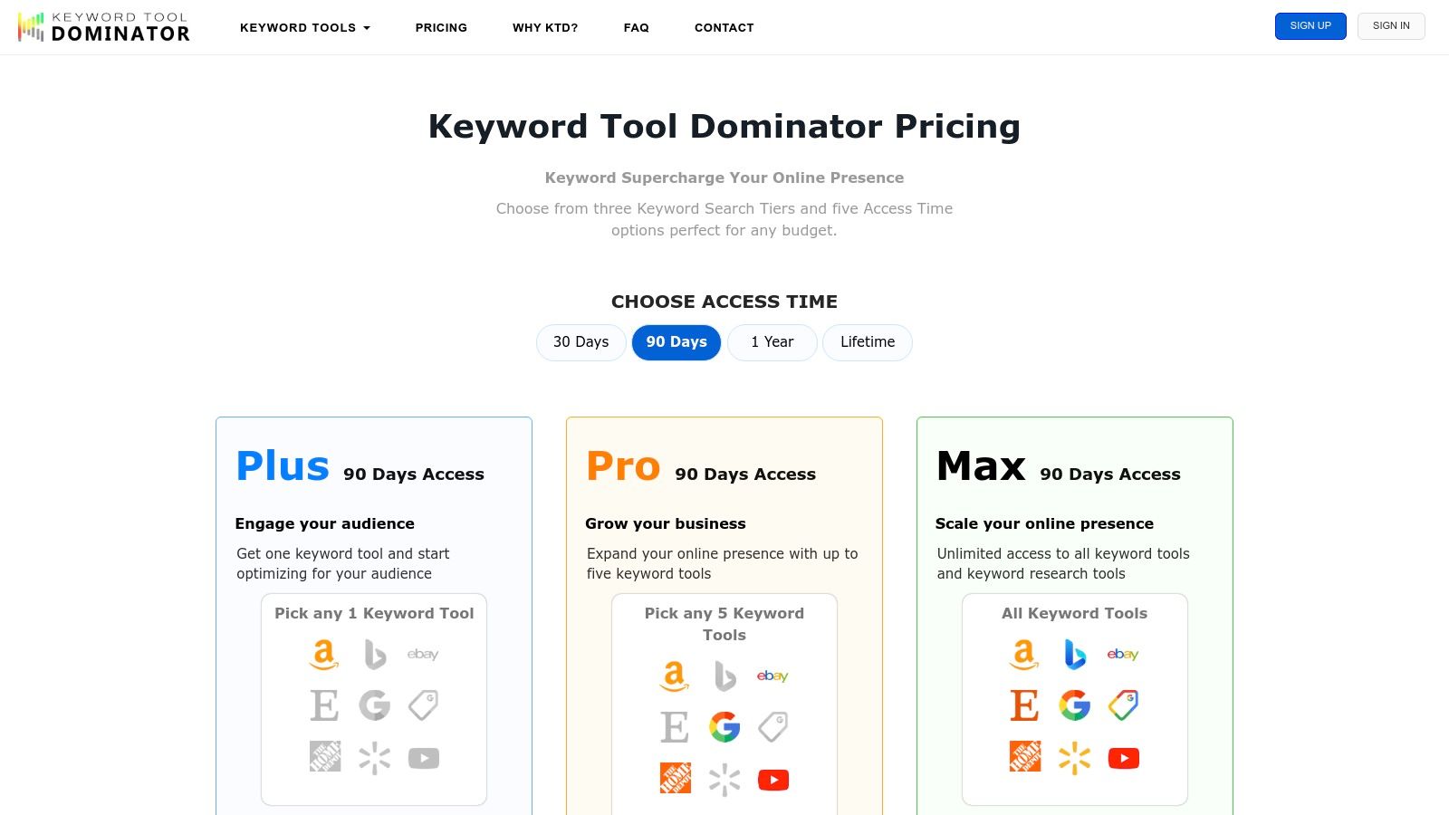 Keyword Tool Dominator