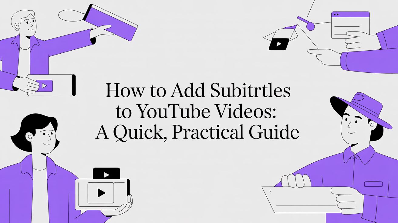 How to add subtitles to youtube videos: A quick, practical guide
